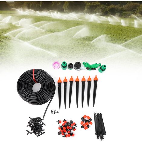 35 m verstellbarer Tropfer, Mikrosprinkler, automatisches Bewässerungsset für den Garten, Tropfbewässerungswerkzeug (1/5)