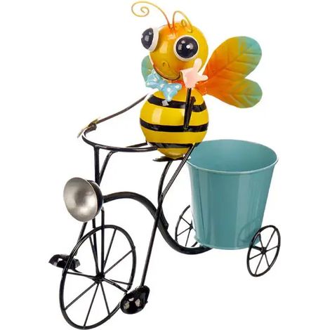 Portavaso bicicletta ape cm 13x31,5x35h