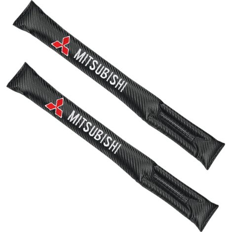 (2 pièces - Mitsubishi) Bouchons de remplissage d'espace pour sièges en cuir de voiture, coussinets souples pour Mitsubishi Lancero Pajero Mirage Outlander 3 ASX L200 (1/5)