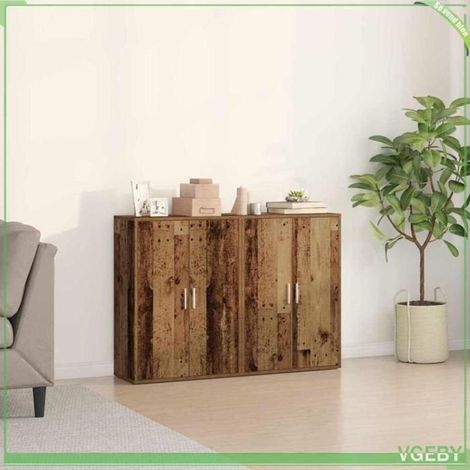 Buffet - 3334302 - Bois d'ingénierie - 60x31x84 cm - Grand espace de rangement (1/5)