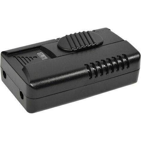 – Variateur à pied à curseur 150W 230V noir – Compatible LED – Protection par fusible 1,6A – Installation facile sur prise standard (1/5)