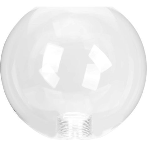 Abat-jour en verre transparent pour douille G9, plafonnier, forme de boule de verre.-12.00X12.00X12.00CM-Transparent (1/4)