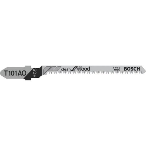 2608630031 - Set 5 lame per seghetto alternativo T 101 AO Clean for Wood