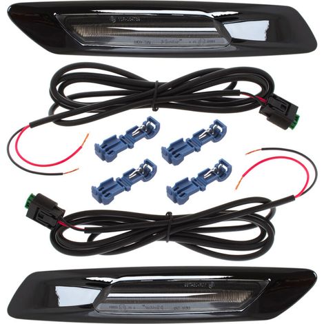 Dynamische LED-Seitenblinker, getönt, für BMW 5 F07/F10/F11 (09-17), 2er-Set (1/4)