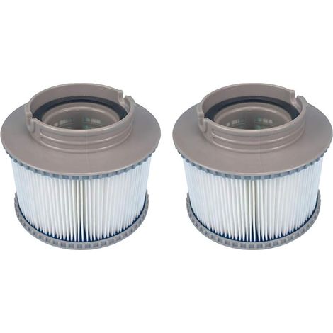 Pack de 2 filtres de Rechange pour MSPA FD2089, Pompe à Cartouche filtrante pour MSPA Tous Les spas actuels (1/5)