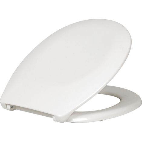 Sedile tavoletta copriwater bianco Termoindurente Comfort Brixo