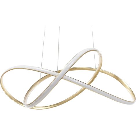 LED Hängeleuchte TUMEN Metall Gold