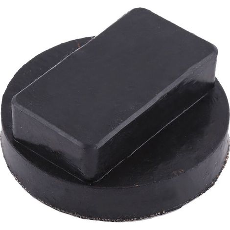 Adaptateur de tampon de levage d'outil de tampons de cric en caoutchouc de voiture noir pour BMW