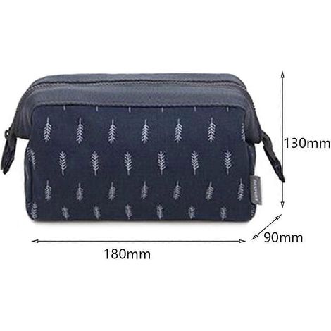 Trousse de toilette grande capacité pour femme, idéale pour les voyages et les activités de plein air. Organisateur de toilette et étui de rangement pour maquillage.