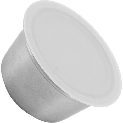 Capsule Café Rechargeable en Acier Inoxydable Résistant à Haute Température pour Maison Blanche (1/5)