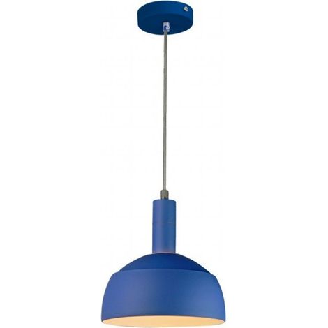 V-TAC LED-Kronleuchter mit Aluminium-Lampenschirm und E14-Lampenfassung (max. 60 W), Farbe Blau (1/5)