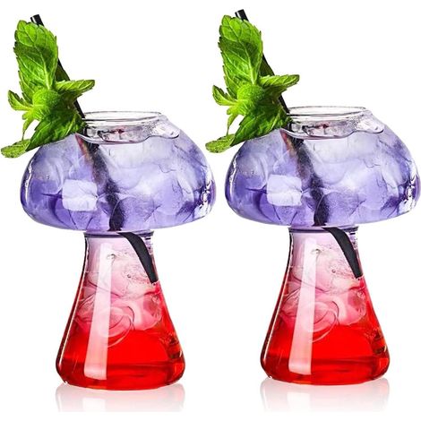 Pilz Cocktailgläser Set 2 Stück 250ml Transparent für Wein & Cocktails (1/5)
