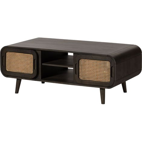 Couchtisch Mango 120x60x45 dunkelgrau lackiert VALENCIA 201
