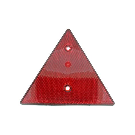 Catadióptrico Rojo Ajustable con 2 Agujeros