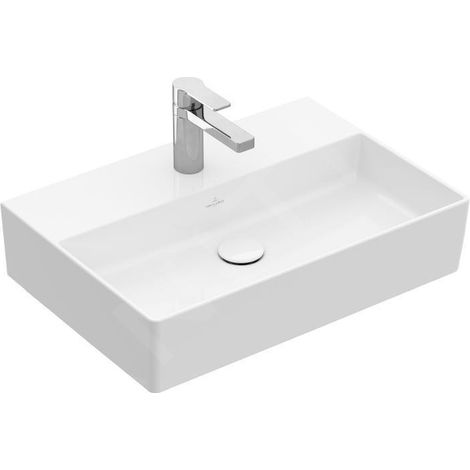 Villeroy & Boch Memento 2.0 lavabo mural, 1 trou pour robinet, (1/5)