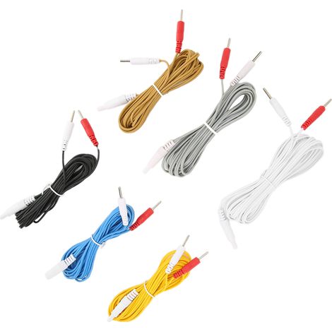 Câbles de rechange pour électrodes d'appareil TENS et appareils d'électrothérapie (1/5)
