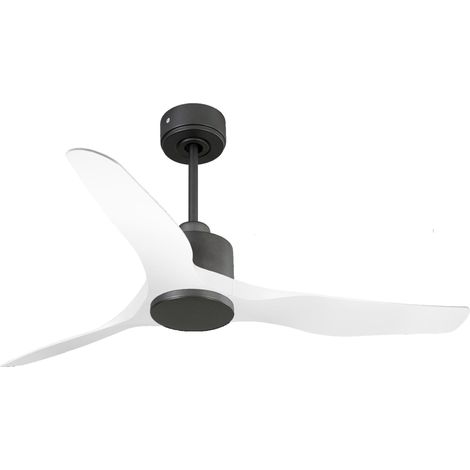 Ventilatore da soffitto Reversibile Termostato Wifi Motore CC Tetti inclinati Telecomando Adattatore 2/3 lame Hypersilence Memoria PURLINE ThassosD127C0365190