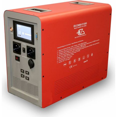 Station d'énergie COMB-E 1500 Watts