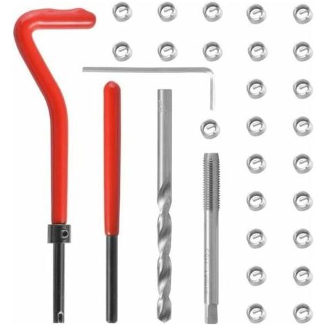 Kit de réparation des Filetage de Type Helicoil M6 (30 pièces)
