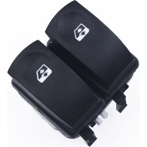 Elektrischer Fensterheberknopf für Renault Clio III Modus Twingo II 2005 2006 2007 2008 2009 [1BA6BD4] (1/5)