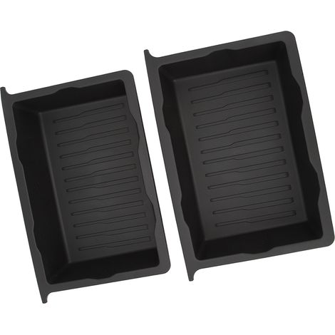 Ensemble de remplacement en 2 pièces pour boîtes/organisateurs/plateaux de rangement sous siège pour Tesla Model Y 2020-2023 (1/5)