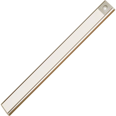 Lampada Barra LED con Sensore di Movimento 2W 130lm 300X40X8mm CCT Dimmerabile 3 Modalità, Batteria Ricaricabile USB 5V 1A, con Calamita, Slim per Armadi e Mobili, Sotto Pensile, Anche In Auto Camper