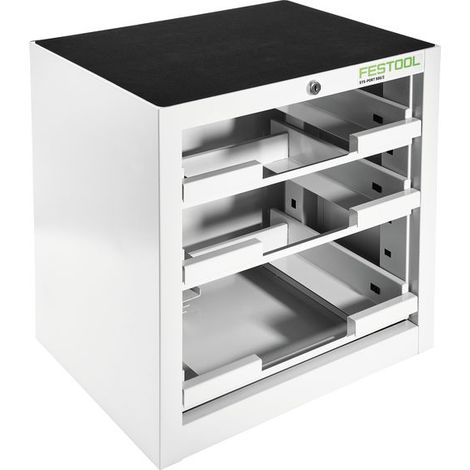 Festool – Servante d'atelier roulante SYS-PORT 500/2 – 2 tiroirs – Charge maximale 300kg – Mobilité avec roulettes pivotantes (1/5)