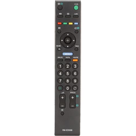 1 télécommande de remplacement, pour modèles Sony KDL20/23/26/32/37/40/46 série S/P/T/U/V/D, compatible RM ED009 (1/5)
