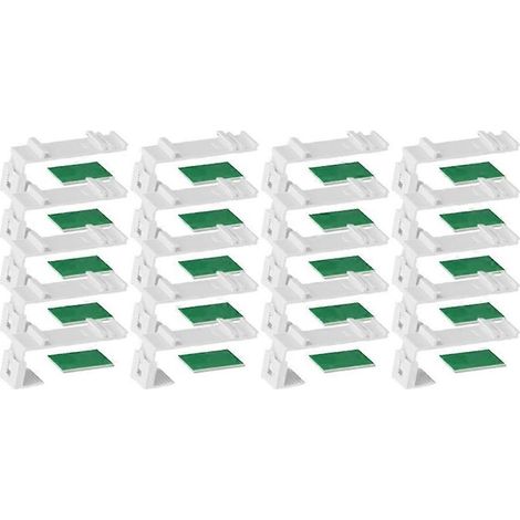 20 accessoires de fixation pour supports de stores enrouleurs, pinces de fixation pour stores, pièces de rechange et quincaillerie de réparation (1/5)