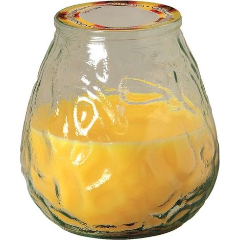 Glas mit citronella-Kerze 100x105