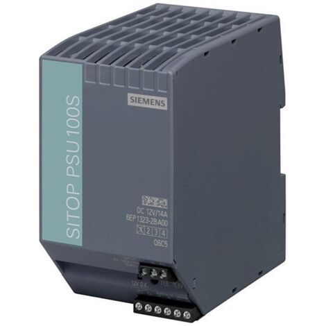 Alimentation rail DIN Siemens SITOP PSU100S 12 V/14 A 12 V/DC 14 A 120 W 1 x (1/2)