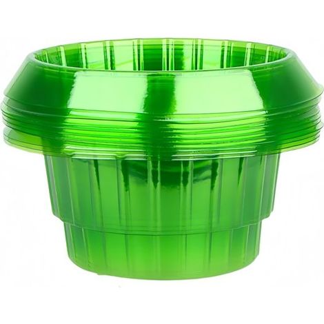 Colliers anti-escargots en plastique 10 cloches protection plantes protection - Roame - physique anti-insectes – idéales la protec (1/4)
