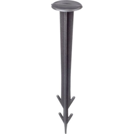 Stocker Picchetti di fissaggio in plastica 20 cm 10 pz/conf