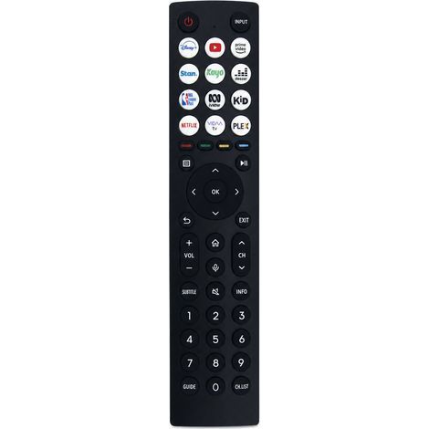 Télécommande de Remplacement Compatible TV Hisense ERF3H86H, Sans Configuration, Sans Commande Vocale (1/5)