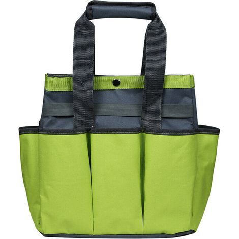 Sac de rangement, sac à outils de jardin, sac fourre-tout de jardinage, portable pour outils de jardin de grande capacité (1/4)