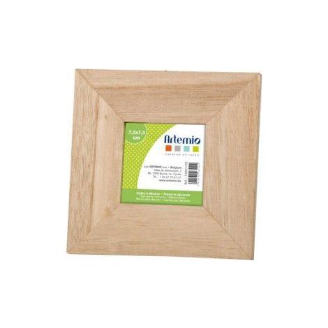 Artemio - Cadre photo en bois Carré 14,5cm