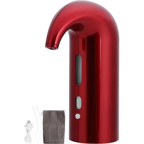 Aérateur à vin électrique portable - Décanteur élégant pour service de bar et accessoires de dégustation (1/5)