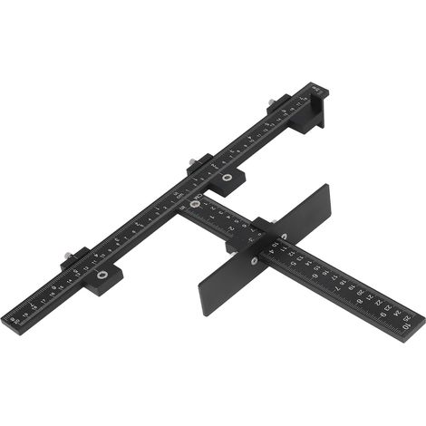 Kit de perçage pour poignées de meuble, guide en alliage d'aluminium pour menuiserie (1/5)
