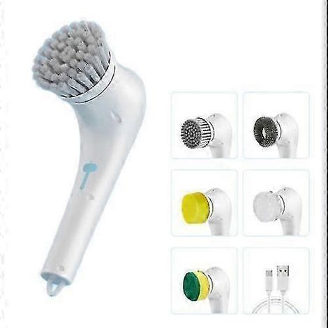 Brosse de nettoyage électrique rotative sans fil AURA pour salle de bain (1/5)