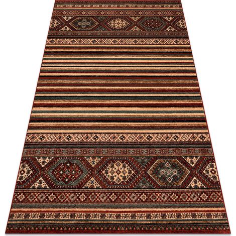 Tappeto di lana KASHQAI 4356 300 etnico chiaretto red 135x200 cm