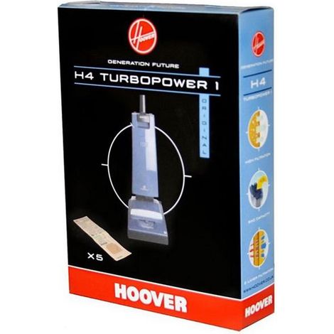 Ersatzteil - Boite de 5 sacs H4 TURBOPOWER1 -  - HOOVER