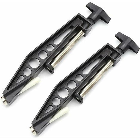Clip De Trou Oblique - Pour Trous De Poche 9 mm Et 9,5 mm - Fixation Rapide Pour Assemblage Bois - 2 Pièces