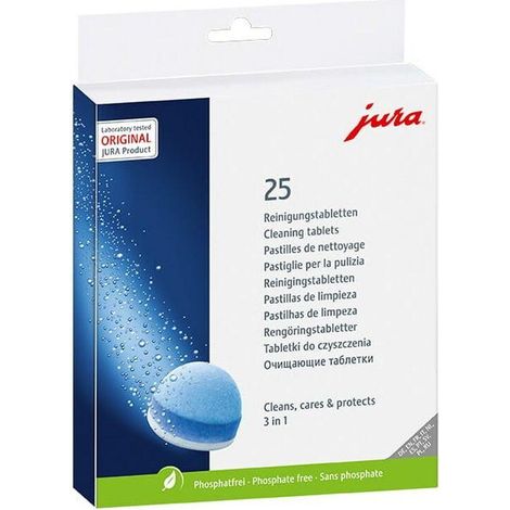 Jura 25045 Reinigungstabletten für Kaffeemaschinen