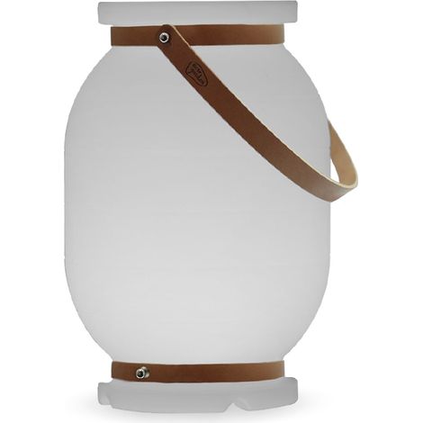 CANDELA 30 cm de altura. Lámpara decorativa inalámbrica para interior y exterior. Luz LED recargable por USB. Fabricada en España (1/4)