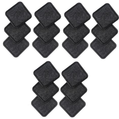 Protections antidérapantes pour roulettes de meubles carrées, 16 (1/5)