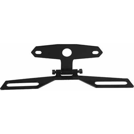 Accessoires moto : support universel de feu arrière et de plaque d'immatriculation, support pliable, petit cadre de plaque d'immatriculation (1/5)