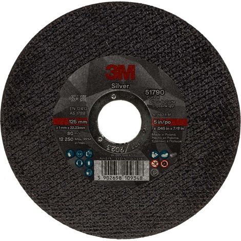 3M Disquesà tronçonner Silver,⌀ disque: 125 mm