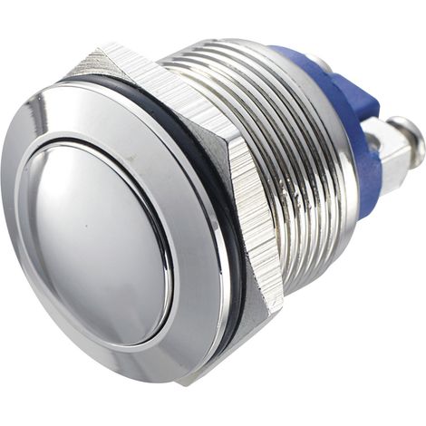 TRU COMPONENTS GQ 19B-N Vandalismusgeschützter Drucktaster 48 V/DC 2 A 1 x Aus/(Ein) tastend IP65 (1/3)