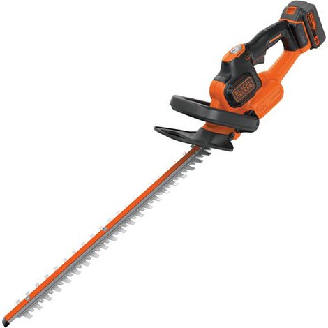 BLACK+DECKER GTC18504PC Akku Heckenschere POWERCOMMAND 18V - 4Ah 50cm mit Akku