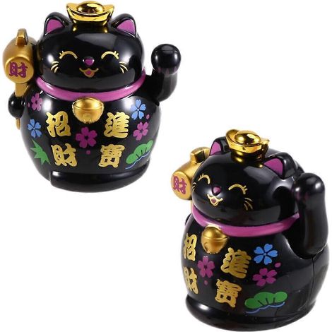 Niedliche Katzenfiguren, katzenförmige Feng-Shui-Dekorationen für Zuhause und Büro